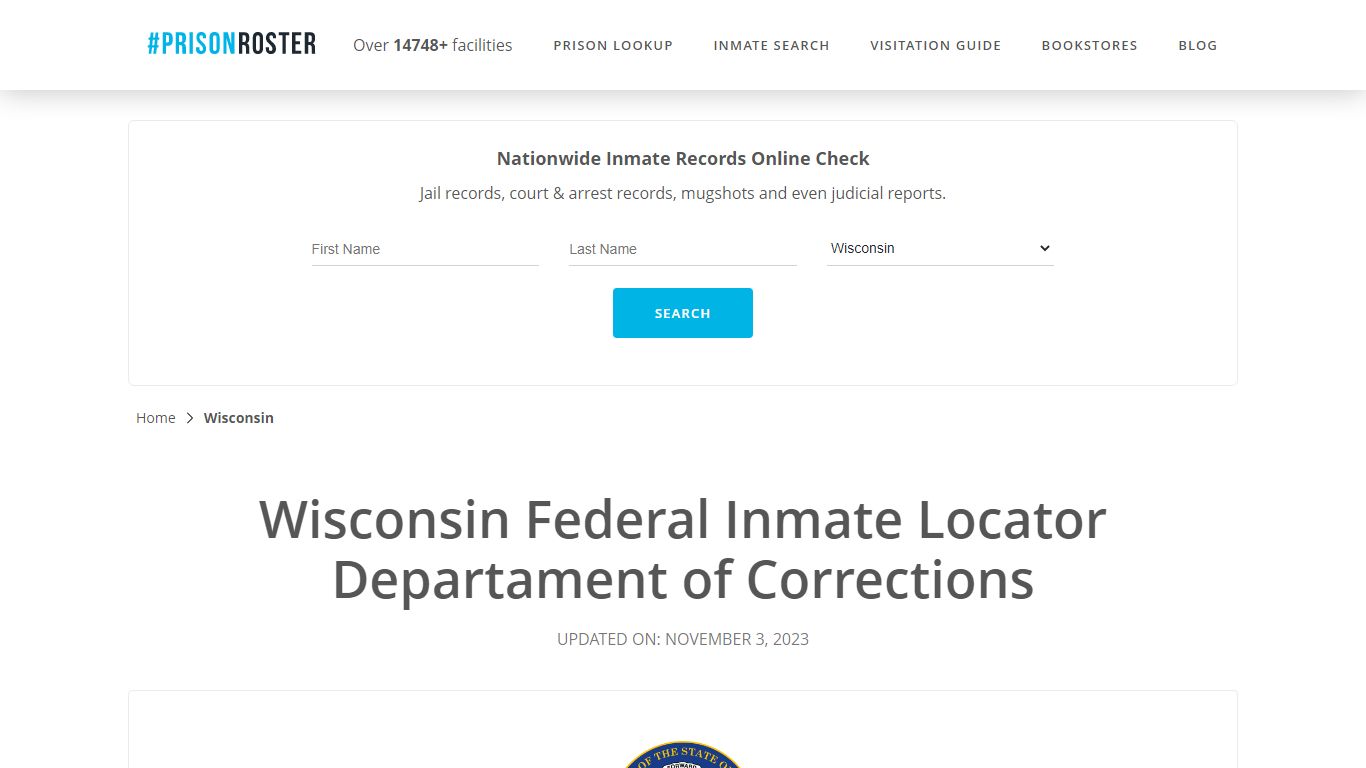 Wisconsin Federal Inmate Search - Prisonroster
